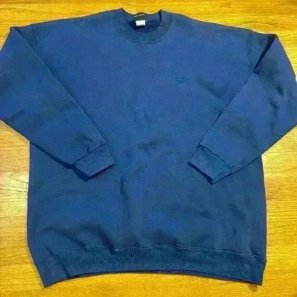 Vintage 90's Team USA Olympic Crew Neck Sweatshirt Size XXLT 2XLT Embroidered - Picture 1 of 8
